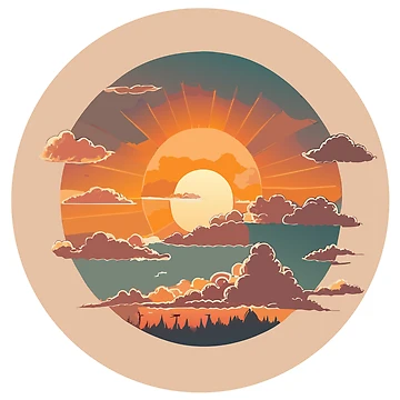 Imagen de la obra Travel Sun and Clouds de ArchieDid