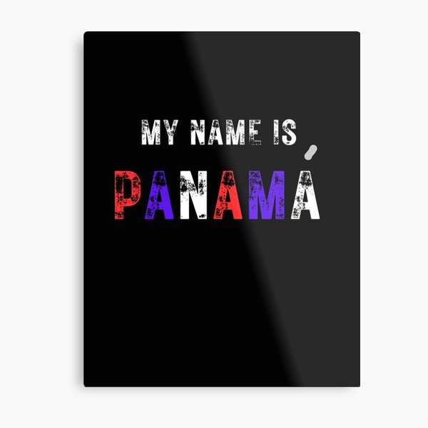 Item preview, My Name Is Panama designed and sold by ArtBeLife.