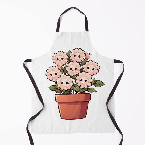 Item preview, Adorable Kawaii Flower Pot - Cute and Colorful Plant Art designed and sold by Moo7shop.