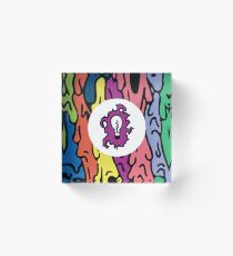 Twenty One Pilots Self Titled Pattern Acrylic Block