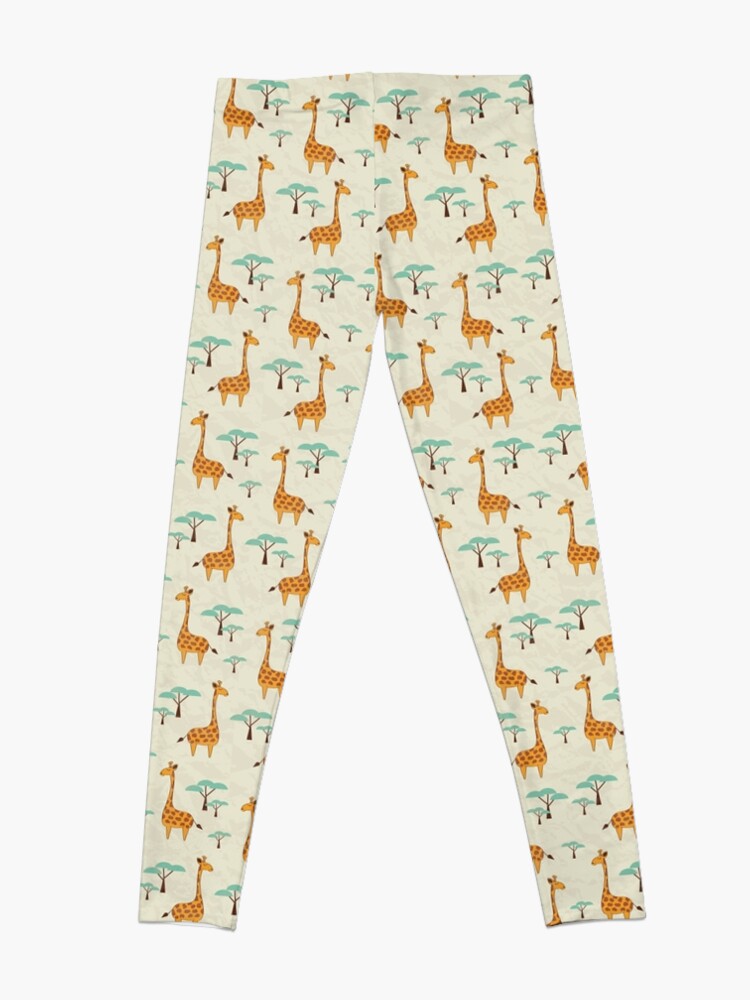 Alternate view of Giraffes Leggings