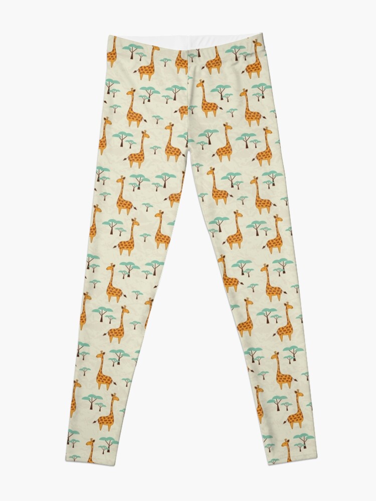 Alternate view of Giraffes Leggings