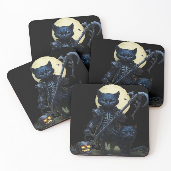 Item preview, Death Cat designed and sold by TrendyPalette.