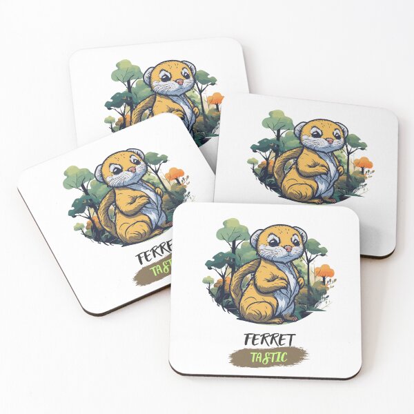 Item preview, Ferret-tastic! - Captivating Artwork Featuring Adorable Fretka designed and sold by zax454.