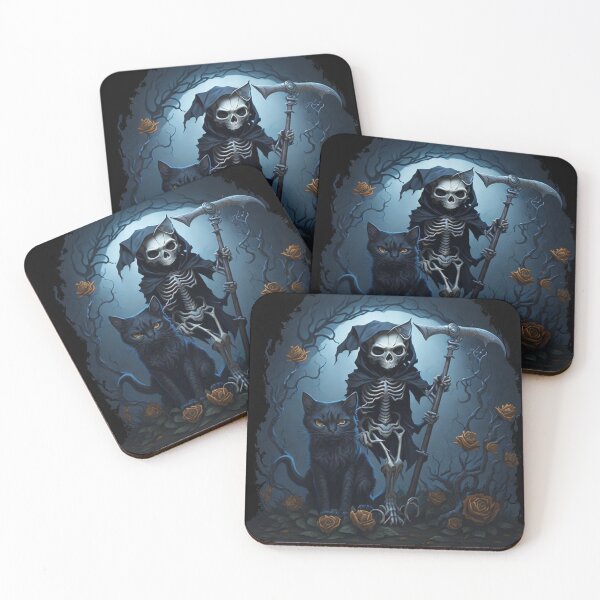 Item preview, Death Cat designed and sold by TrendyPalette.