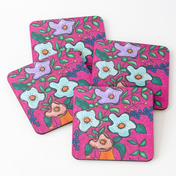 Item preview, Flowers in pink room designed and sold by EwaDanelczyk.