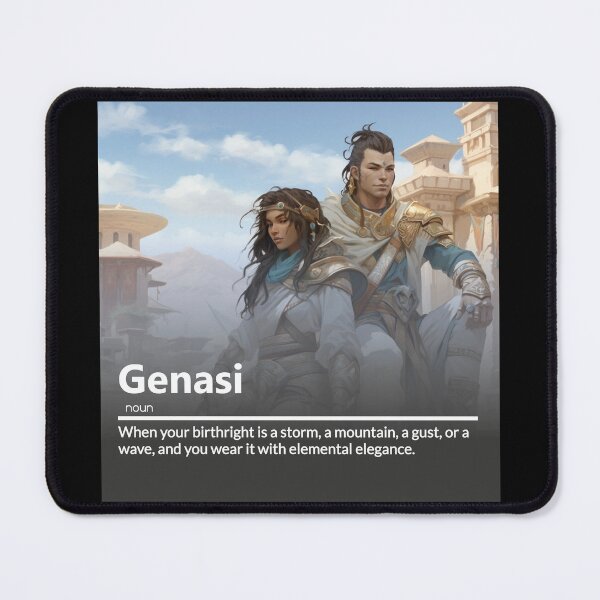 Item preview, Genasi: Element's Whisper, Nature's Roar designed and sold by calharborne.