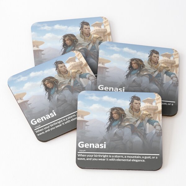 Item preview, Genasi: Element's Whisper, Nature's Roar designed and sold by calharborne.