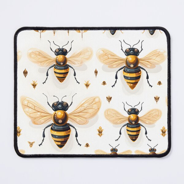 Item preview, Honeycomb and Bee Pattern 6 designed and sold by DigitalPatternx.