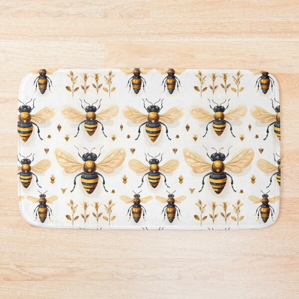 Item preview, Honeycomb and Bee Pattern 6 designed and sold by DigitalPatternx.
