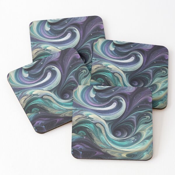 Item preview, Astral Wavy-Celestial Swirls Pattern Style designed and sold by Omarupattern51.