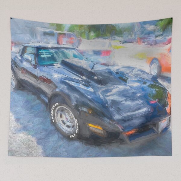 Item preview, 1981 Black C3 Chevrolet Corvette X120 designed and sold by RichFrancoCars.
