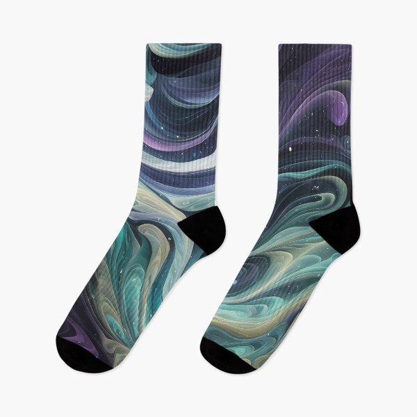 Item preview, Astral Wavy-Celestial Swirls Pattern Style designed and sold by Omarupattern51.
