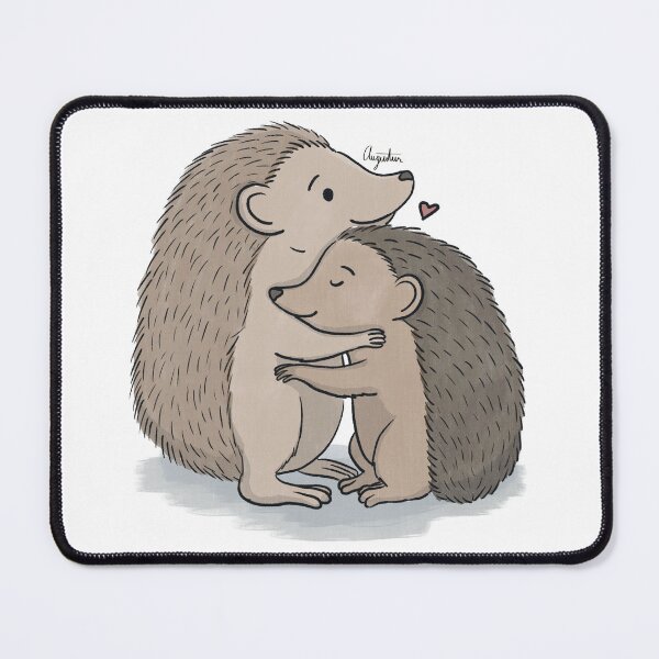 Item preview, Hugging Hedgehogs designed and sold by FatherJohnFoggy.