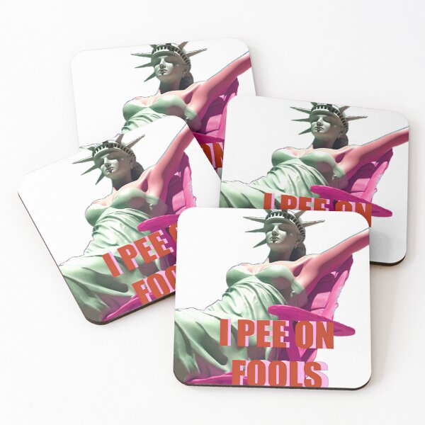 Item preview, I smoke sausages and I pee on fools—Lady Liberty on a pink beach chair, the color of this summer  designed and sold by ignasirus.