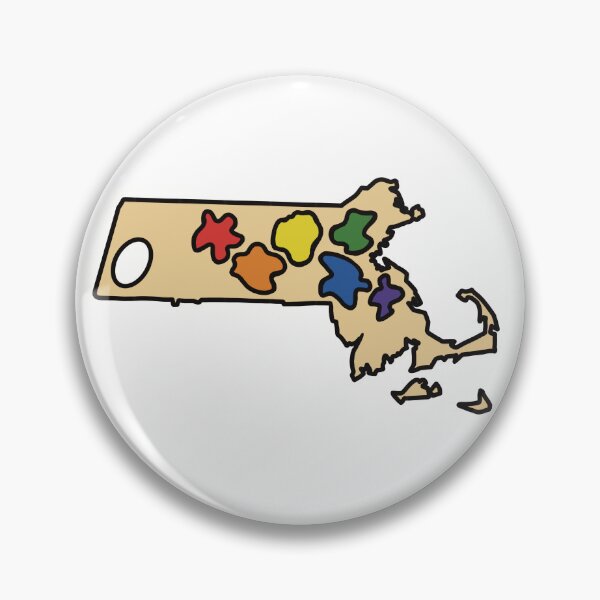 Item preview, Massachusetts Art Palette  designed and sold by Katherine Reardon.