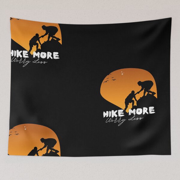 Item preview, Hike More Worry Less Classic T-Shirt designed and sold by StoreSB.
