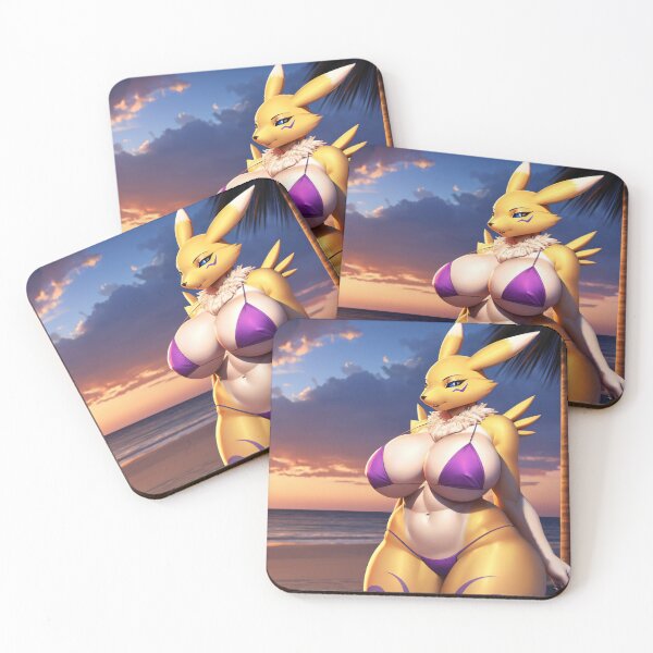 Item preview, Renamon | Beach Sunset designed and sold by Superpyro00.