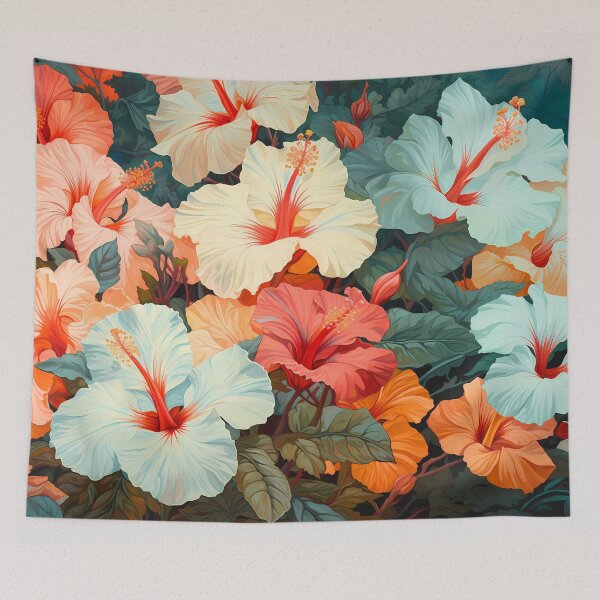 Item preview, Vintage Hibiscus Dreams designed and sold by Faellery.