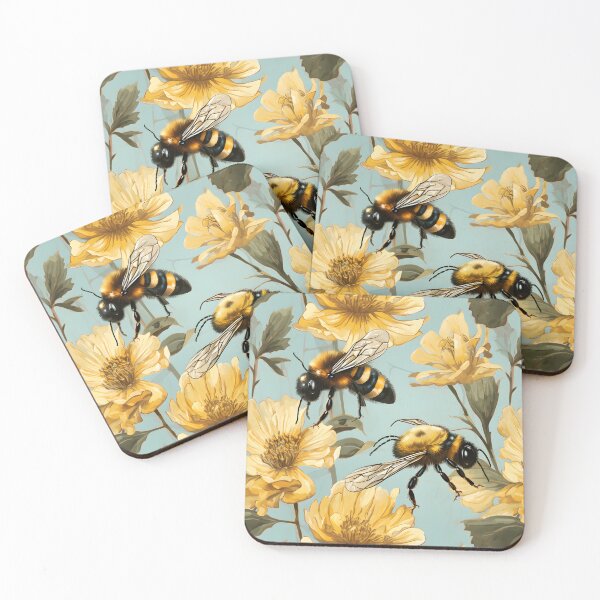 Item preview, Honeycomb and Bee Pattern 7 designed and sold by DigitalPatternx.