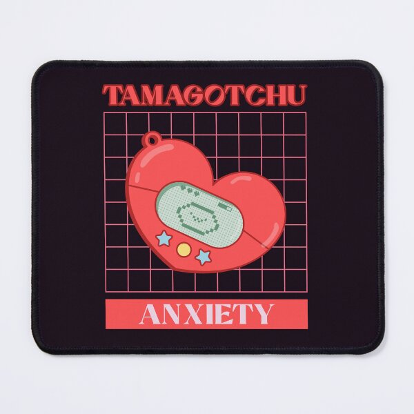 Item preview, Tamagotchu Anxiety designed and sold by LuminaThreadz.