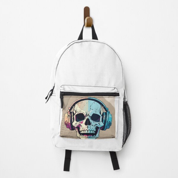 Item preview, DJ skull designed and sold by LiveOutdoor.