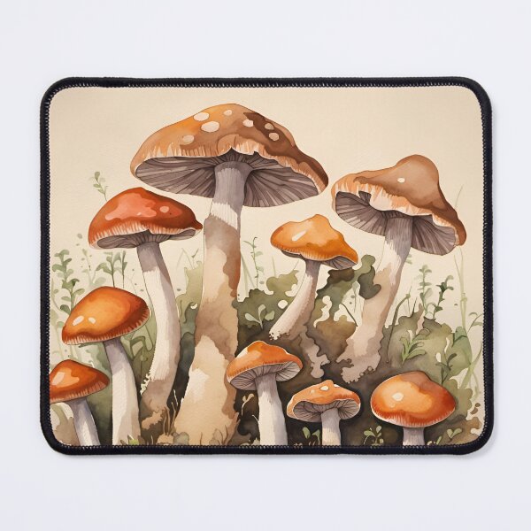 Item preview, Watercolor Mushrooms designed and sold by dreamscrape.