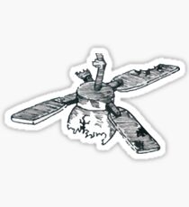 Twenty One Pilots ST Ceiling Fan Sketch Sticker