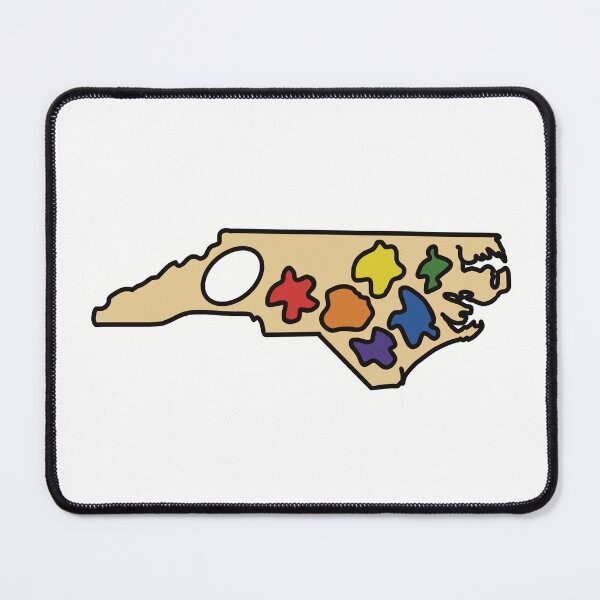 Aperçu de l'œuvre North Carolina Art Palette  créée et vendue par Katherine Reardon.