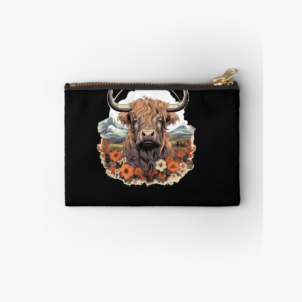 Item preview, Dreamy Highland Cow: Vintage Watercolor designed and sold by anass002.