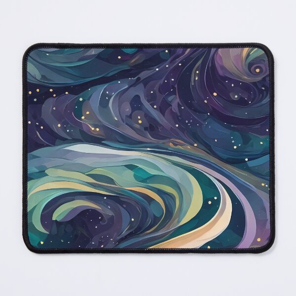 Item preview, Dancing Celestial Swirls - Celestial Swirls Pattern Style designed and sold by Omarupattern51.