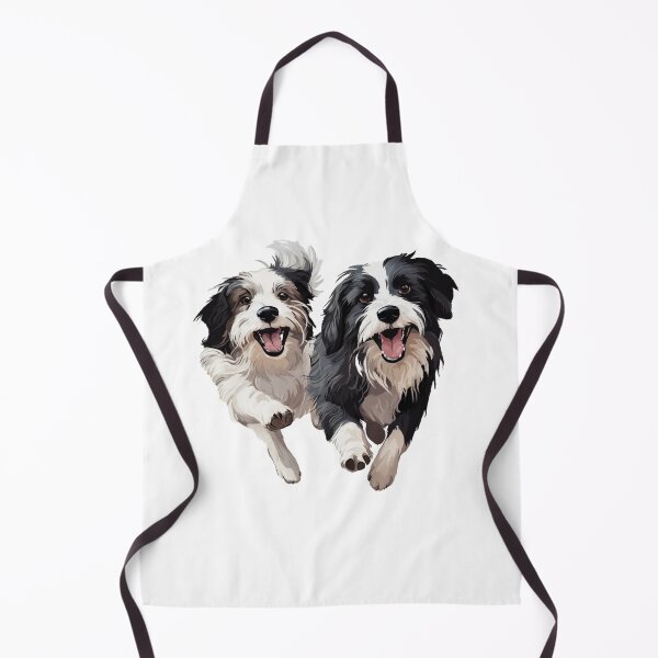 Item preview, Cute Bearded Collies Happy designed and sold by LudwikeArts.