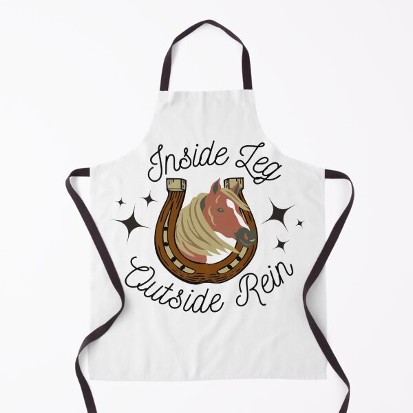Item preview, Inside Leg Outside Rein Horse In A Horseshoe With Stars designed and sold by Sonatablue.