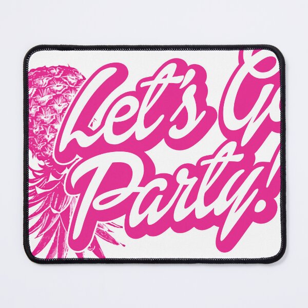 Item preview, Updside Down Pineapple Lets Go Party designed and sold by culturestash.