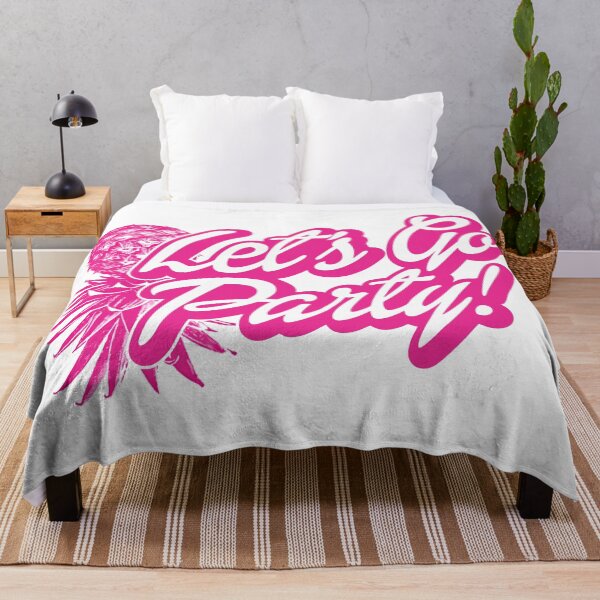 Item preview, Updside Down Pineapple Lets Go Party  designed and sold by culturestash.