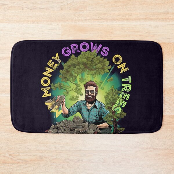 Item preview, MY MONEY GROWS ON TREES FUNNY GIFTS FOR ARBORISTS designed and sold by Filmharmony.