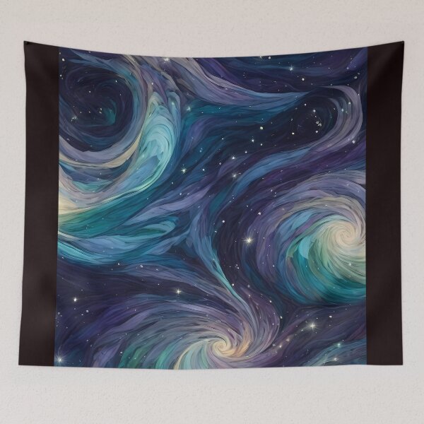 Item preview, Space Swirls - Celestial Swirls Pattern Style designed and sold by Omarupattern51.