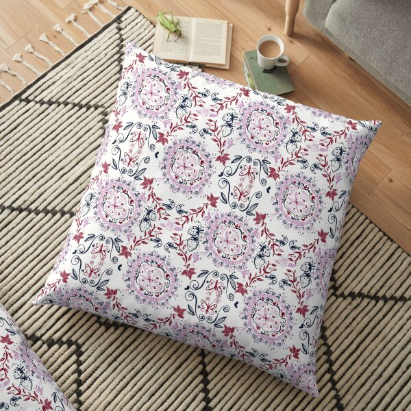 Garden of the Sun Floor Pillow