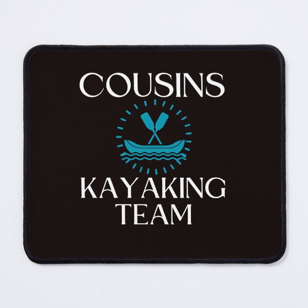 Item preview, Funny Cousins Kayaking Team Lake Crew Adventure Kayak Oar designed and sold by MagicSD Designs.