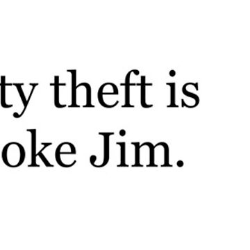 Artwork thumbnail, Identity Theft is NOT a joke Jim! by KOmalleyhere