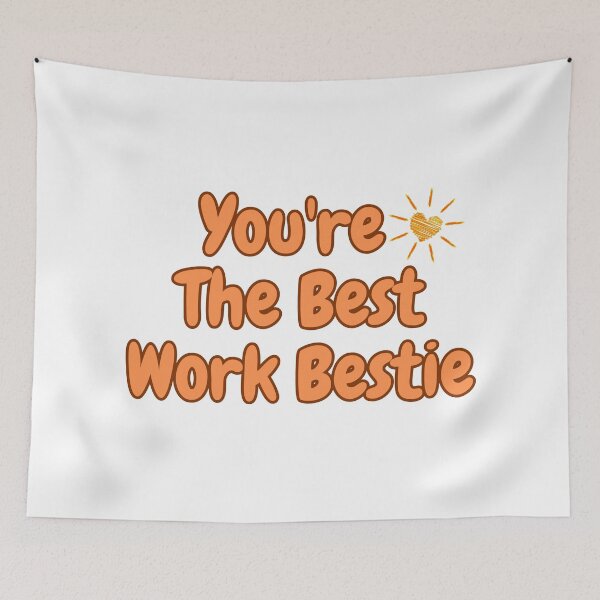 Item preview, Workplace Bonds - The Best Work Bestie | Friendship Art designed and sold by OrangeMG.