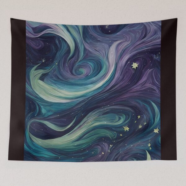Item preview, Mystic Celestial Swirls - Celestial Swirls Pattern Style designed and sold by Omarupattern51.