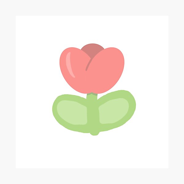 Item preview, Cute Pink Flower Tulip designed and sold by Kristka.