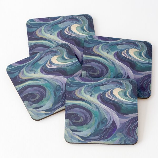 Item preview, Celestial Vortexes in Spiral - Celestial Swirls Pattern Style designed and sold by Omarupattern51.