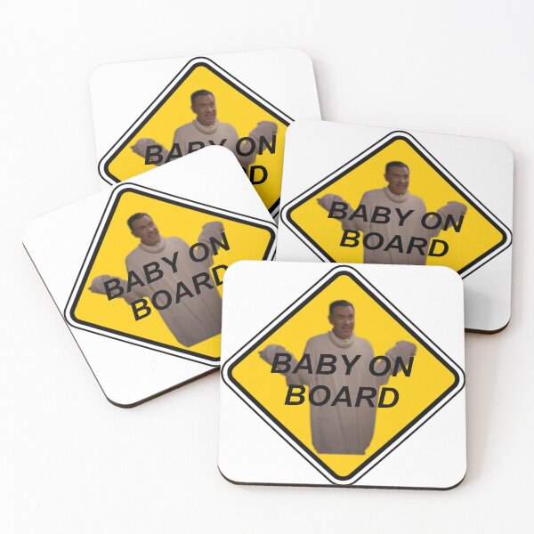 Item preview, Baby on board sticker (Broad City) designed and sold by Goatlama.
