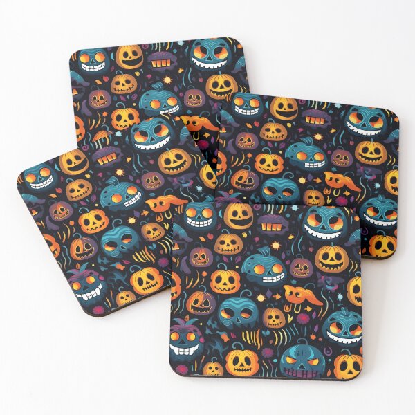 Item preview, Haunted Delights: Halloween-Inspired Seamless Pattern designed and sold by Moo7shop.
