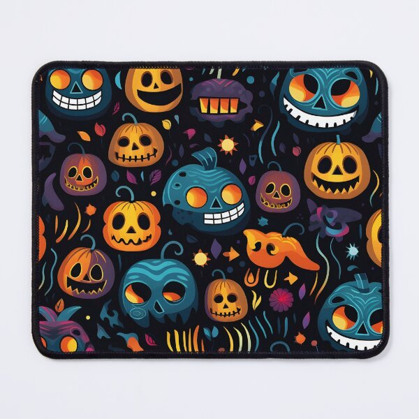 Item preview, Haunted Delights: Halloween-Inspired Seamless Pattern designed and sold by Moo7shop.