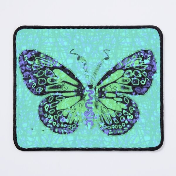 Item preview, Butterfly Music on Turquoise designed and sold by IvaRenee.