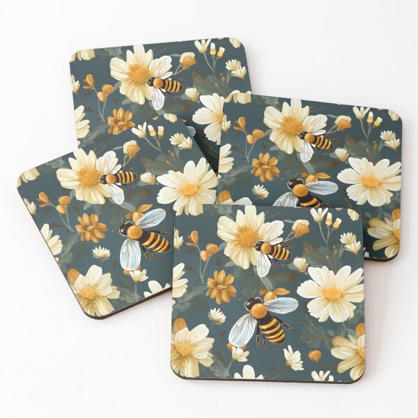 Item preview, Honeycomb and Bee Pattern 8 designed and sold by DigitalPatternx.