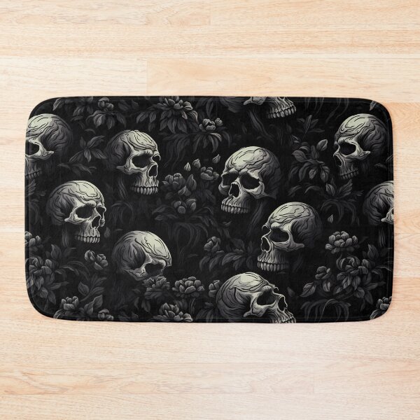 Item preview, Floral Skull Pattern designed and sold by christiangates.
